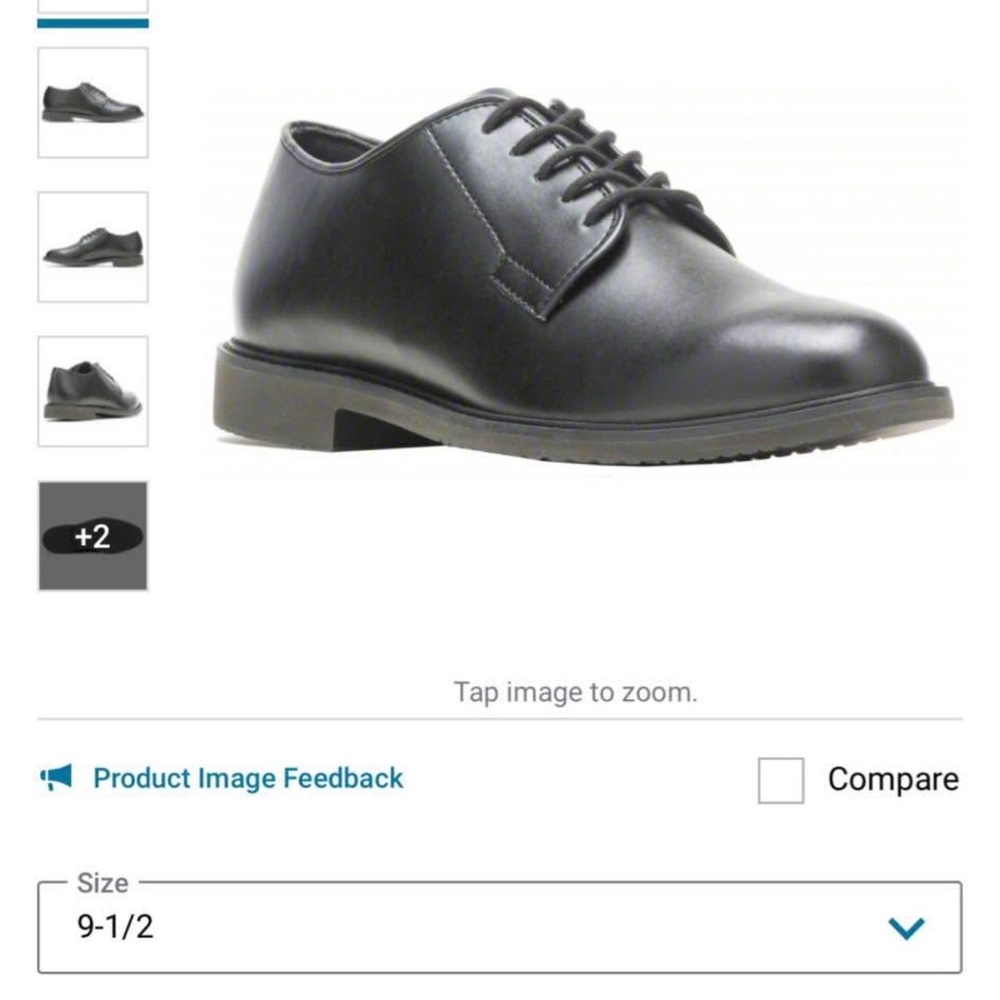 Classic Men's Oxford Black Lace-Up Dress Shoe by Bates